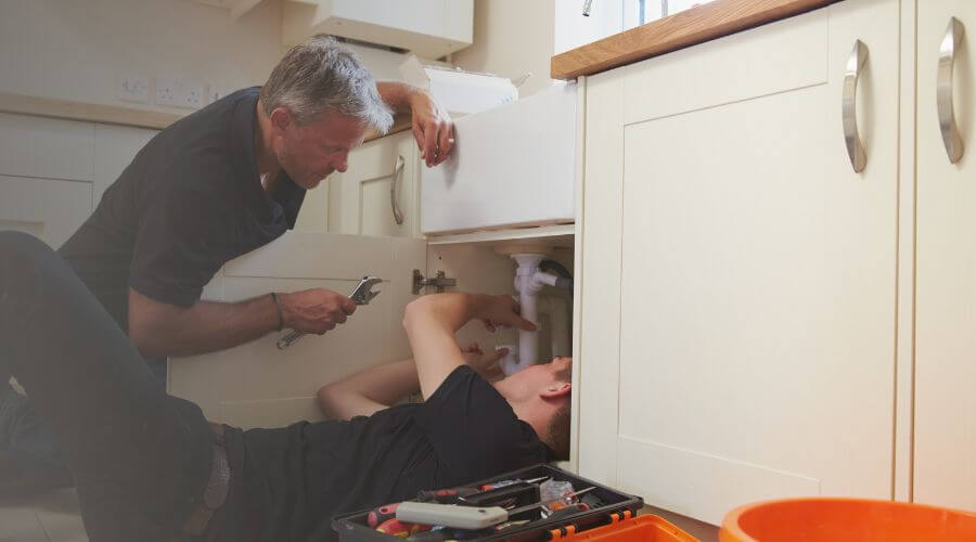 Professional burst pipe repair services in Sylvan Grove, KS